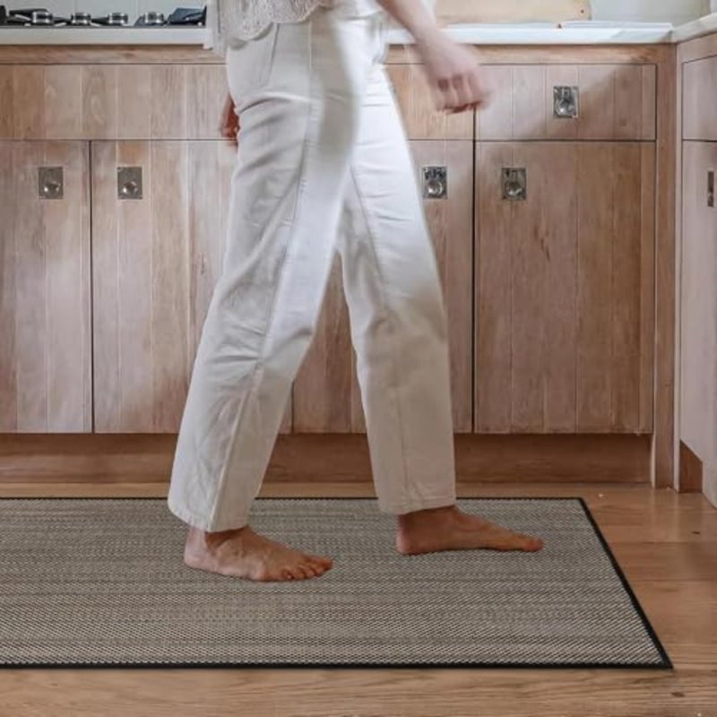 2PCS Kitchen Rugs and Mats, Non Slip Washable, Absorbent Runner Rugs for Kitchen, Front of Sink, Kitchen Mats for Floor, Easy to Clean and Maintain Kitchen Floor mat - Image 5