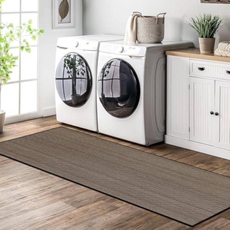 2PCS Kitchen Rugs and Mats, Non Slip Washable, Absorbent Runner Rugs for Kitchen, Front of Sink, Kitchen Mats for Floor, Easy to Clean and Maintain Kitchen Floor mat - Image 4