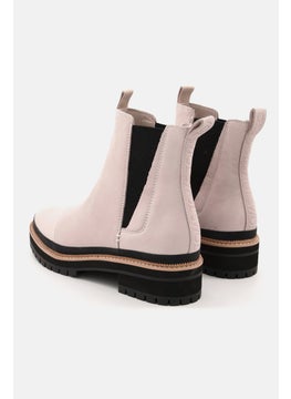 TOMS Women Slip On Ankle Boots, Beige  - Image 2