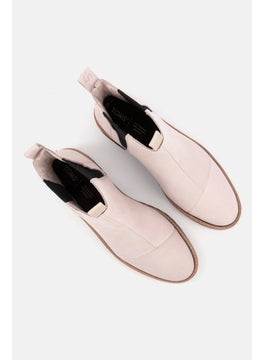 TOMS Women Slip On Ankle Boots, Beige  - Image 4