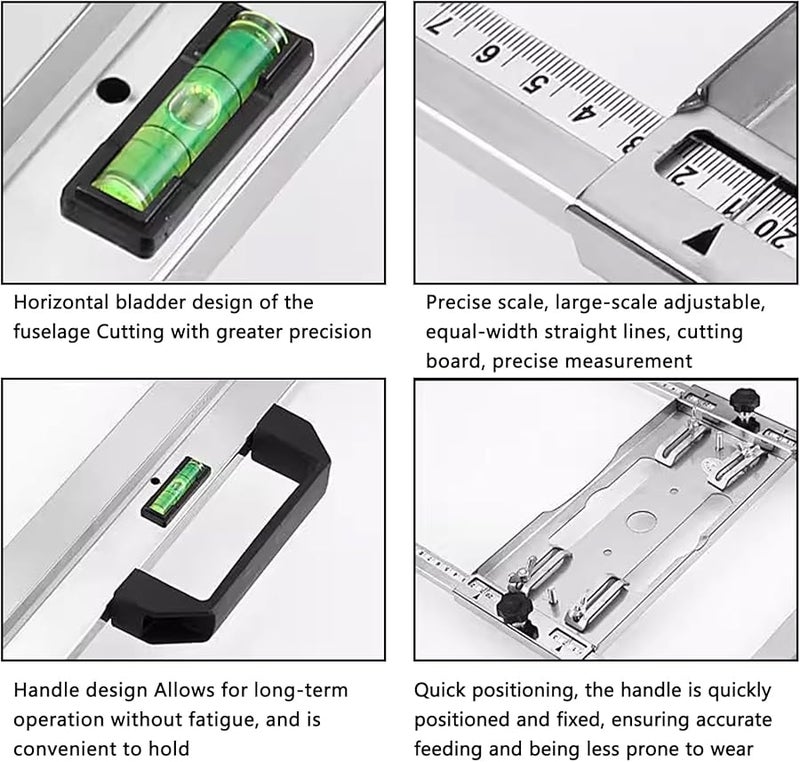 Multifunctional Edge Guide Positioning Tool For Circular Saw Woodworking Cutting Board - Image 4