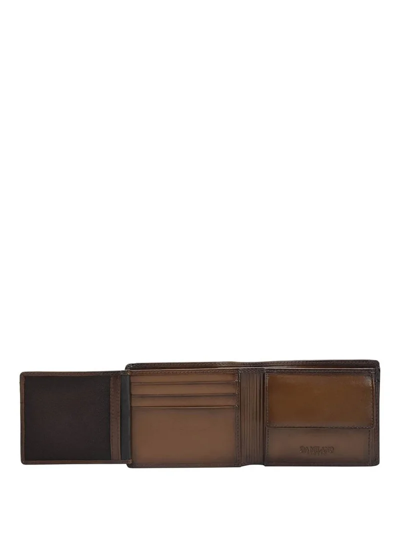Da Milano  Genuine Leather Brown Mens Wallet for Men | Best Price UAE