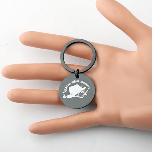 FAADBUK Video Game Inspired Keychain for Gamer Video Game Quote Gift (What matters BLK Keychain) - Image 3
