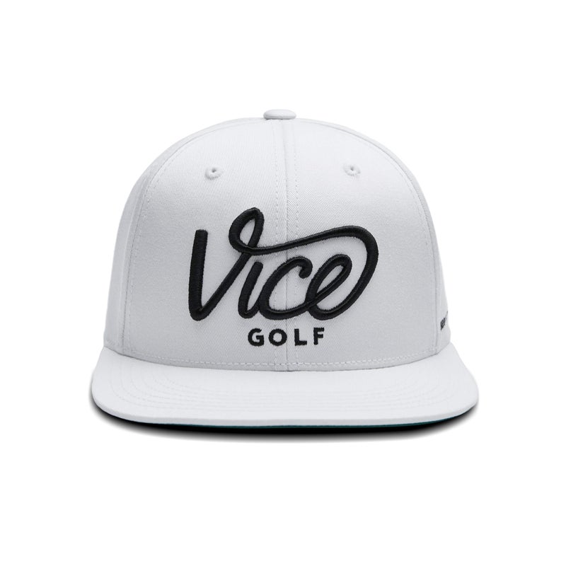 Vice Golf Standard Crew Cap, White, One Size - Image 1