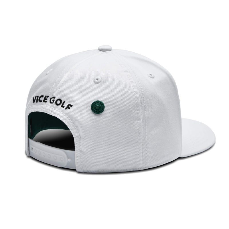 Vice Golf Standard Crew Cap, White, One Size - Image 2