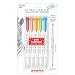 Zebra Pen Mildliner DualTip Dot Stamp Marker WaterBased Pigment Ink Create Small and Large Bullets Dots Five Assorted Colors Ideal for Journaling and Bulleted Lists 5Pack 73405 - Image 2