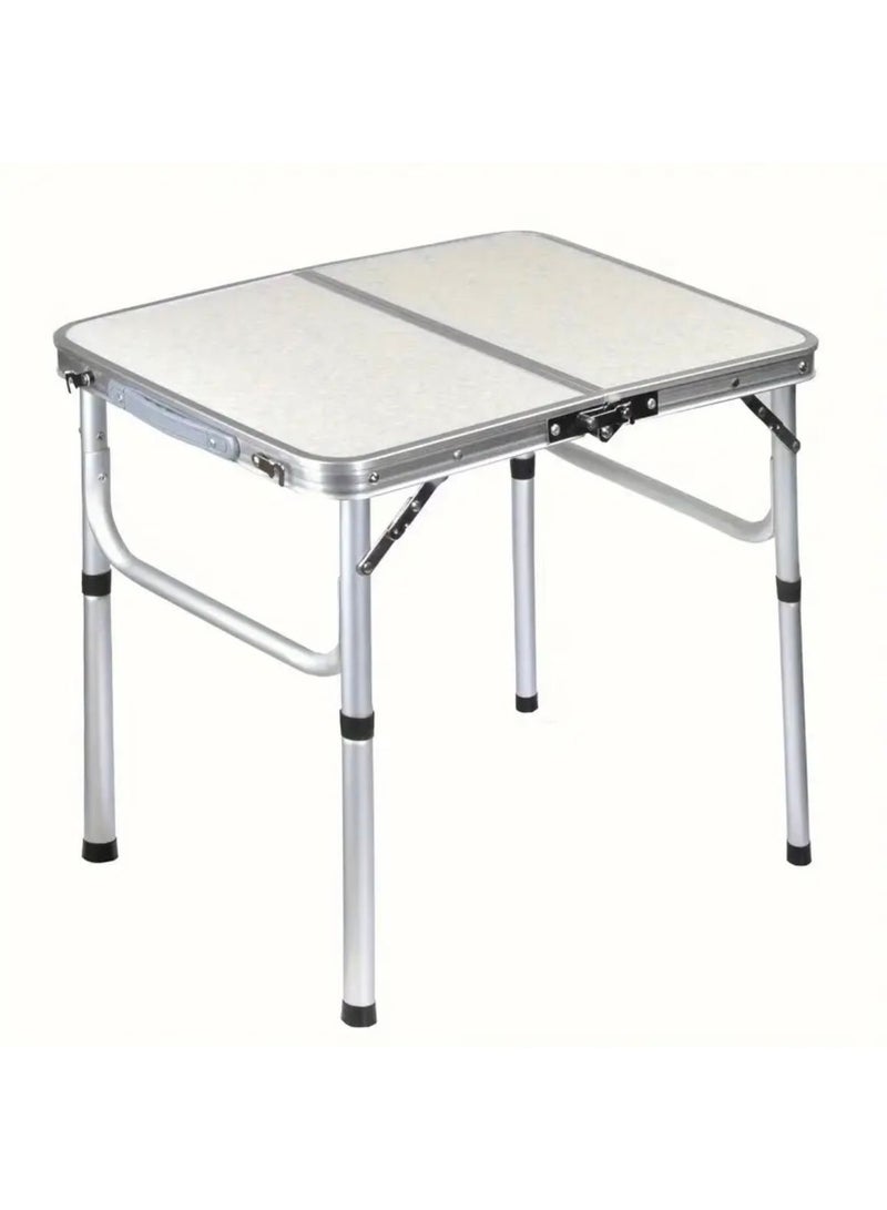 No brands Adjustable Height Portable Folding Table - Image 1