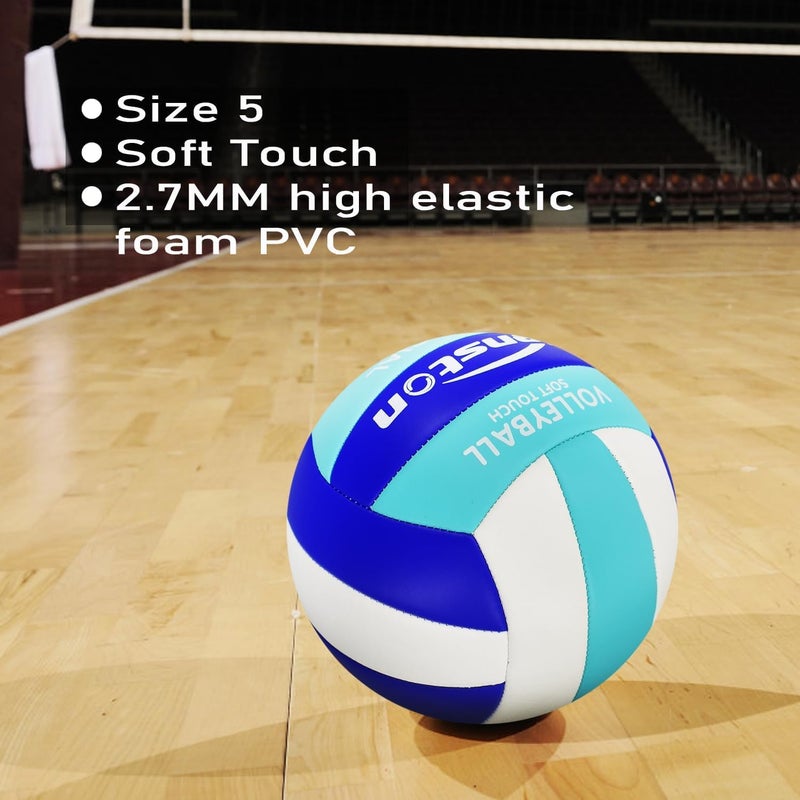 Senston Volleyball Official Size 5 - Waterproof Indoor/Outdoor Soft Volleyball For Kids Youth Adults Beach Play  Game Gym Training - Image 3