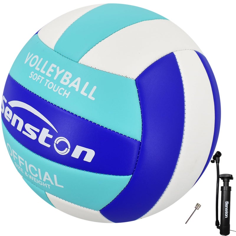 Senston Volleyball Official Size 5 - Waterproof Indoor/Outdoor Soft Volleyball For Kids Youth Adults Beach Play  Game Gym Training - Image 1