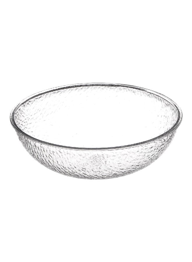 Arrow BPA-Free Dishwasher Safe Durable Plastic Pebble Bowl Clear 12 inch 86500