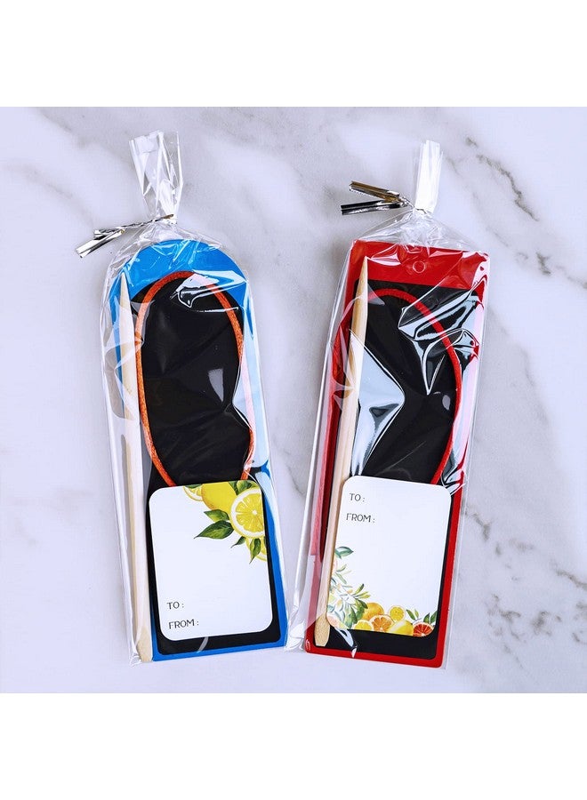 وينلين 48 مجموعة من 6 أنماط من علامات مرجعية ملونة سحرية من خدش الورق الملون بألوان قوس قزح، مجموعات فنية للأطفال والطلاب، هدايا حفلات، علامات مرجعية يدوية الصنع بكميات كبيرة مع أدوات خدش وشرائط للأنشطة الصفية - Image 3