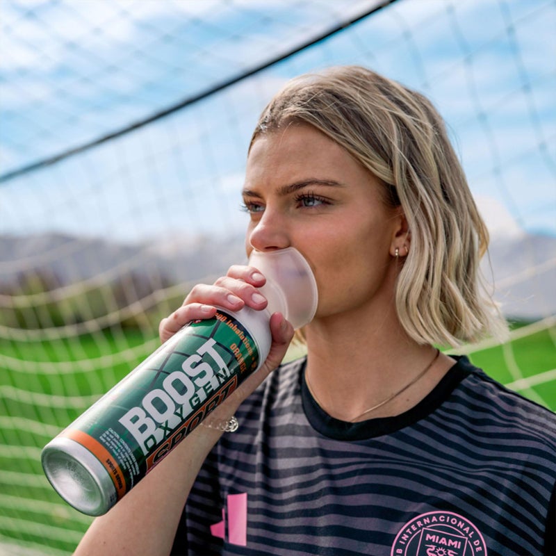 Boost Oxygen Large Sport Orange Aroma 10 Liter Canister | Respiratory Support for Aerobic Recovery  Altitude  Performance and Health (4 Pack) - Image 2