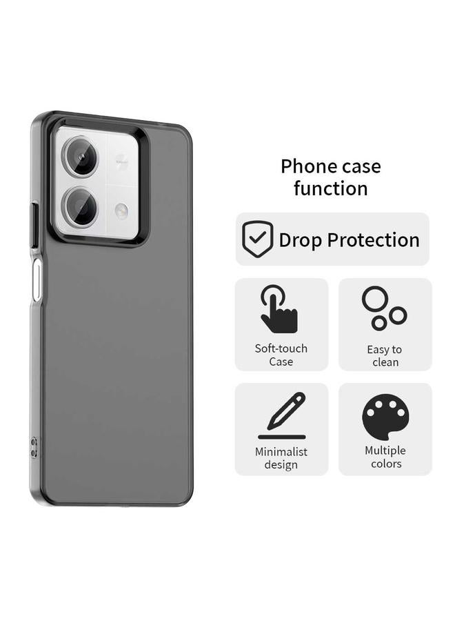 S-TOP Case For Redmi Note 13R Pro Candy PC Hybrid TPU Shockproof Phone Case - Image 4