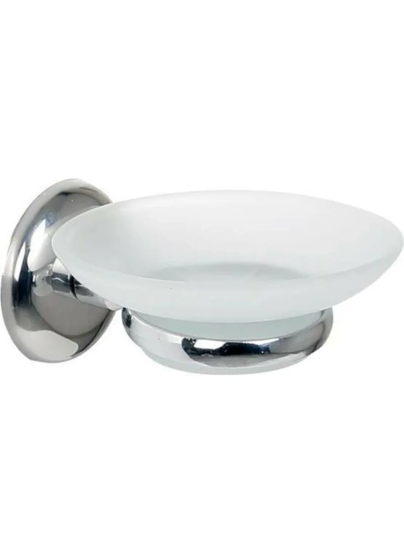 Mc Blue Metal Soap Dish