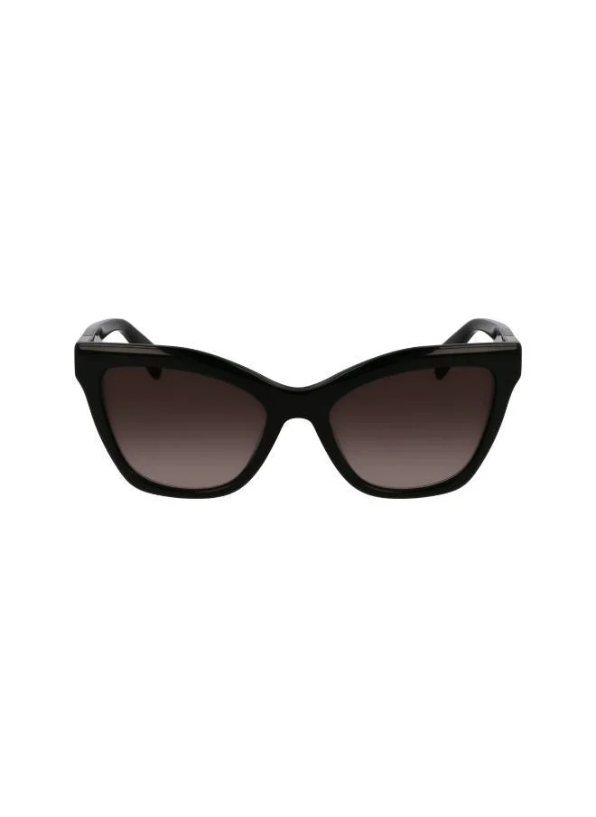 ليو جو Modified Rectangle Sunglasses