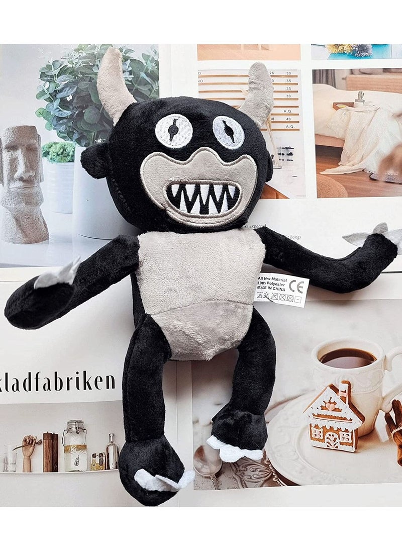 MAGIC VAULT Rainbow Friends Plush Toy, Black Plushies Horror Soft Stuffed Animal Plush Doll for Boys Girls Birthday Party Favor  - Image 4