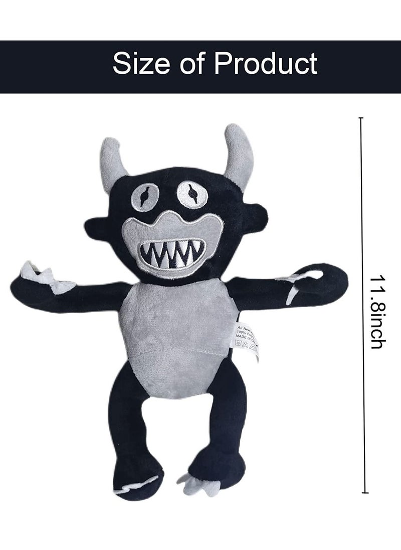 MAGIC VAULT Rainbow Friends Plush Toy, Black Plushies Horror Soft Stuffed Animal Plush Doll for Boys Girls Birthday Party Favor  - Image 2