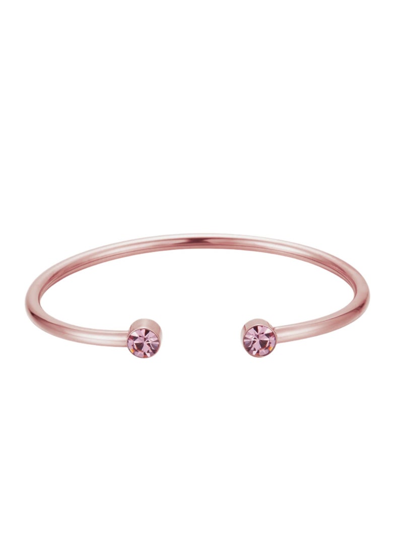 زنك سوار زينك النسائي من الستانلس ستيل باللون الروز جولد | ZFBG001RGPN - Image 3