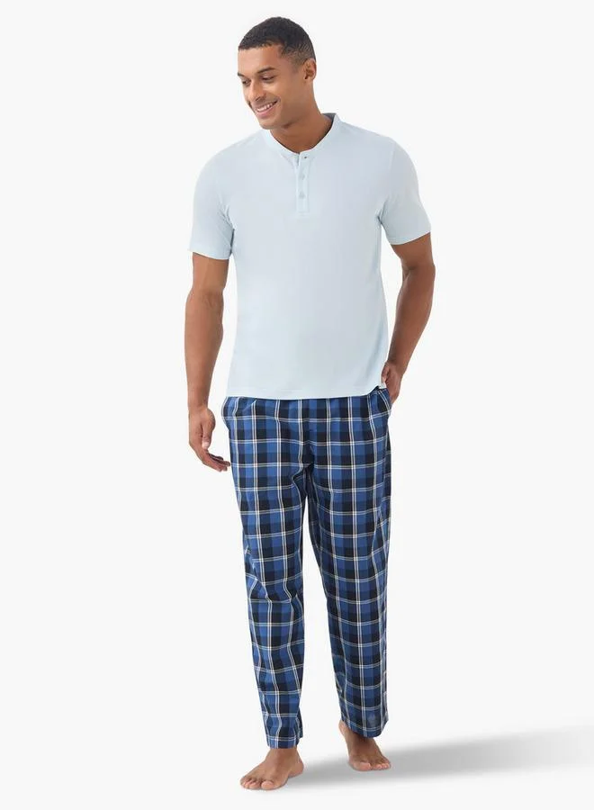 Splash FAV Checked Pyjama Set