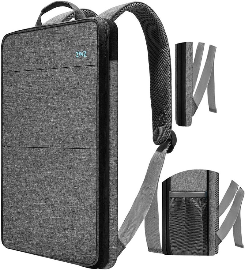 ZINZ Slim & Expandable Laptop Backpack 15 15.6 16 Inch Case, Water Resistant Travel Backpack Compatible with MacBook Pro/Neo 16" 15", Dell XPS 15 16 and Most 15" 15.6" 16" Notebooks - Image 1