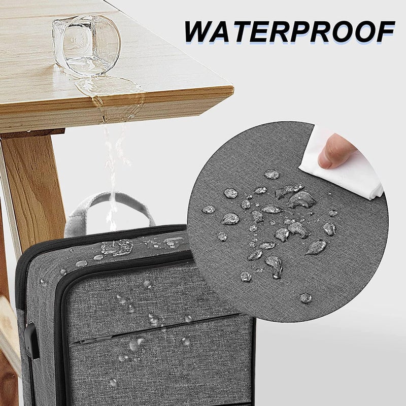 ZINZ Slim & Expandable Laptop Backpack 15 15.6 16 Inch Case, Water Resistant Travel Backpack Compatible with MacBook Pro/Neo 16" 15", Dell XPS 15 16 and Most 15" 15.6" 16" Notebooks - Image 3
