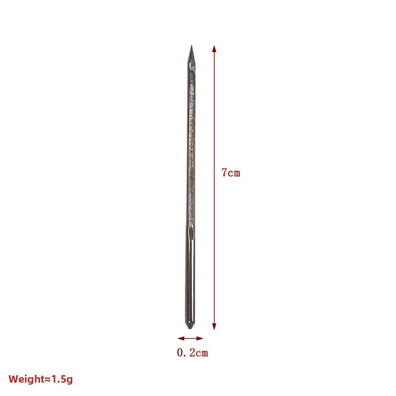 Handheld Shoe Cone  Sewing Needles Set straight hole needle