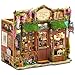 Spilay DIY Book Nook Kits for Adults Fairy Tale Book Nook Kit with LED Light 3D Wooden Puzzle DIY Miniature Dollhouse Kit Creative Bookshelf DecorUnique Gift for Teens Book Lovers - Image 2