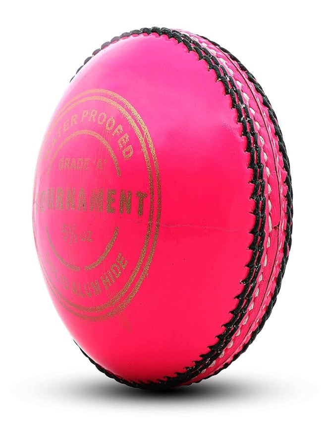 Troft Tournament Leather Ball (Pink, Pack of 1) - Image 3