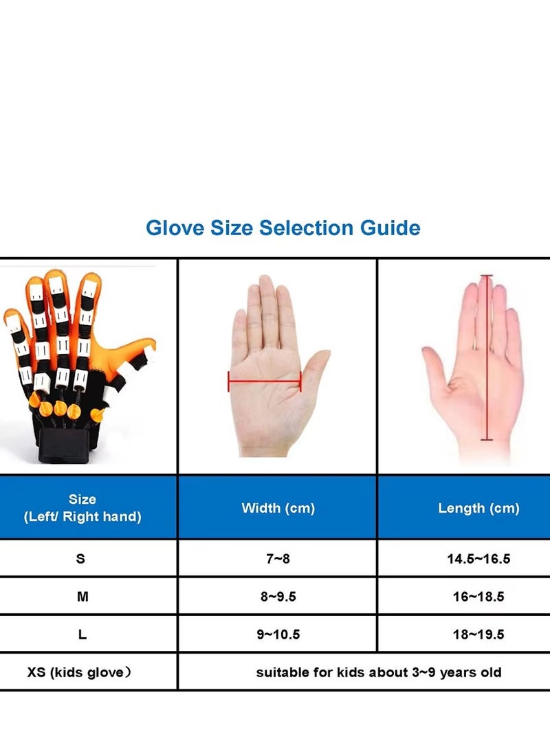 Generic Rehabilitation robot glove for stroke and hemiplegia, designed to restore finger function in both hands.(Multi-Colors)  - Image 3