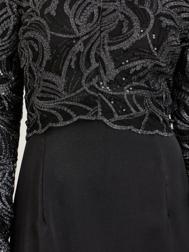 Styli  Styli Women Off Shoulder Embellished Maxi Party Dress for Women | Best Price UAE