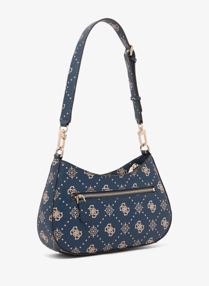 GUESS Emelie Logo Top Zip Shoulder Bag - Image 2