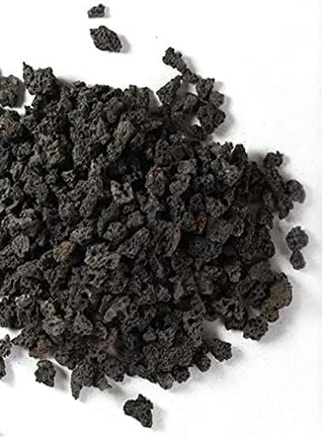 Maalavya Black Lava Chips for Aquarium Substrate/Base for Indoor Plants/Aquarium Planted Soil 2 KG - Image 1