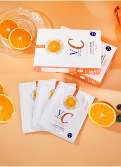 OYAX Facial Mask VC Orange Vitamin Mask Collagen Face Anti-aging Hydrating Face Mask Clarifying Nourishing Firming Beauty Facial  - Image 5