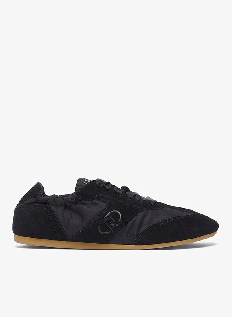 Liu Jo Light suede and nylon sneakers