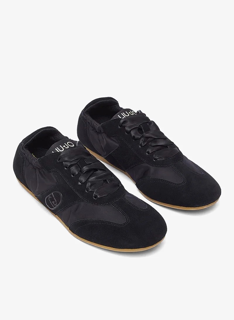 Liu Jo Light suede and nylon sneakers