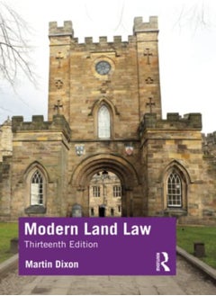 Modern Land Law by Dixon, Martin (University of Cambridge, UK) Paperback 