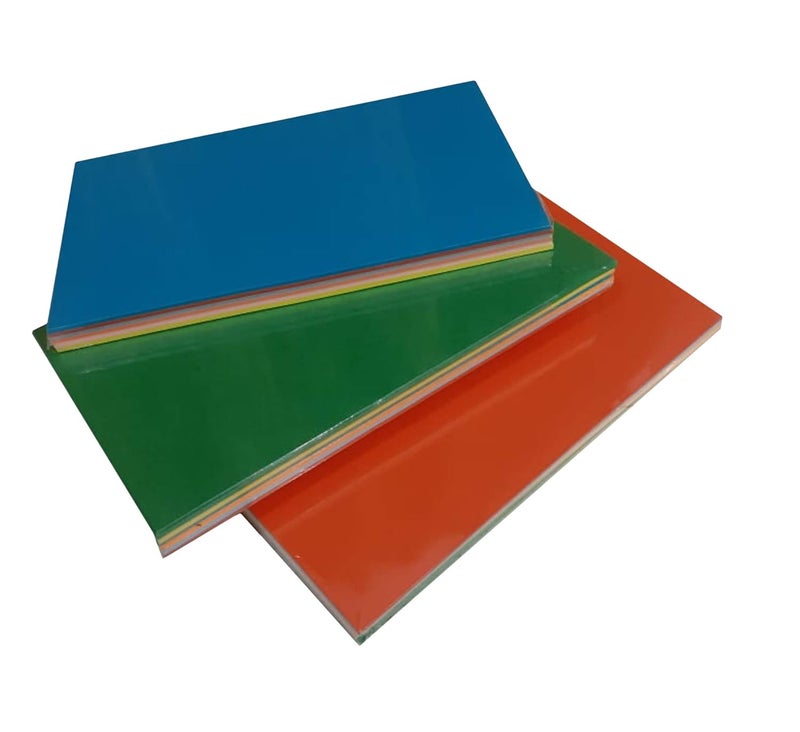 Imprint Thick Card Stock Index Cards- (8 x 5) Inch Pack of 3 Each Pack has 50 Assorted Cards - Image 1