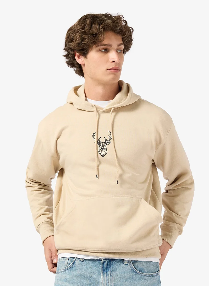 سفنتي فايف بيسيكس هودي بقصة عادية