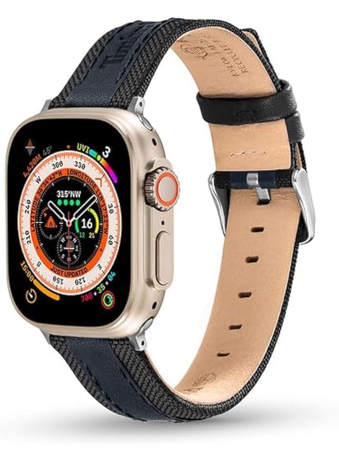 تمبرلاند سوار ساعة أرنيت ريبوتل أسود وأزرق للجنسين، مقاس 22 مم، Tdous0001702