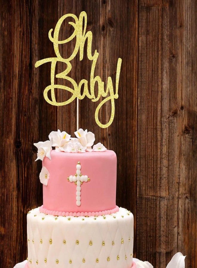 Auteby Oh Baby Cake Topper - Baby Shower For boys and girls - Image 4