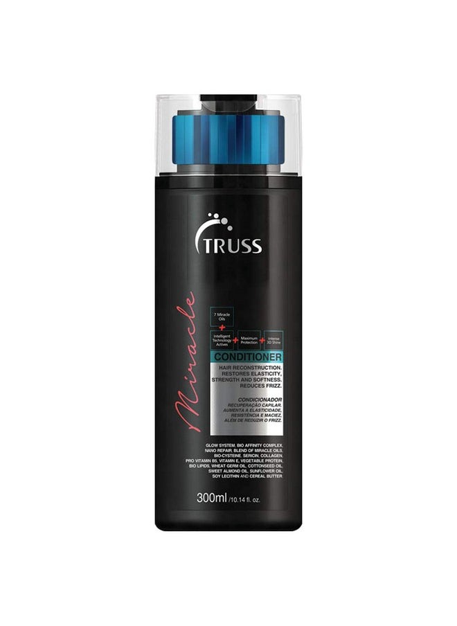 Truss Miracle Conditioner Antiaging Color Safe Repair Conditioner With Amino Acids Lipids To Increase Elasticity Strengthen Hair Adds Shine Frizz Control & Repairs Chemical Damaged Dry Hair  - Image 1