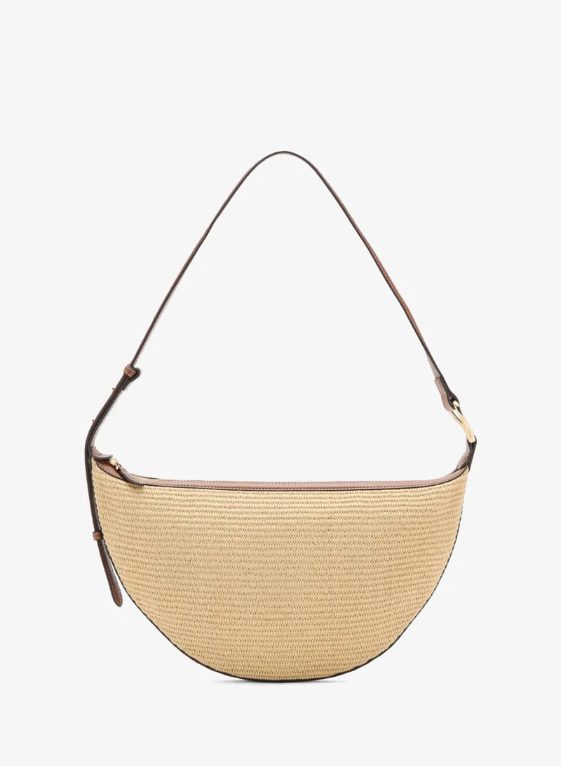 مانجو Textured Shoulder Bag