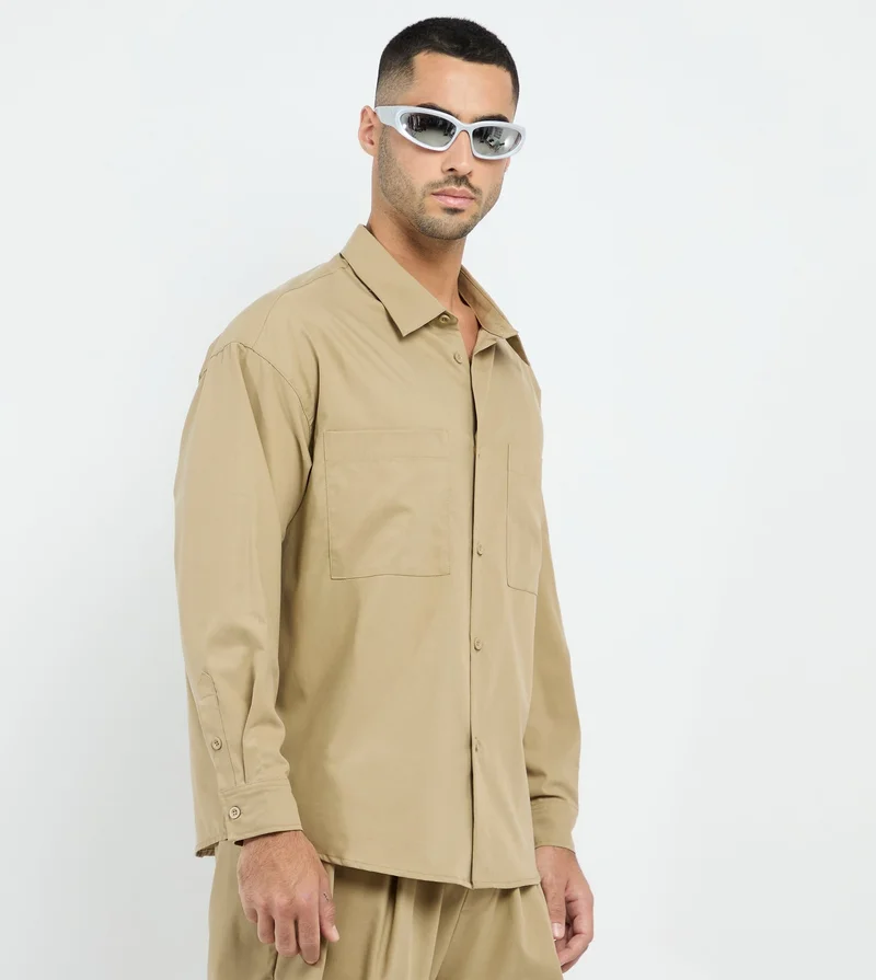 F5 Men's F5 Long Sleeve Tencel Shirt