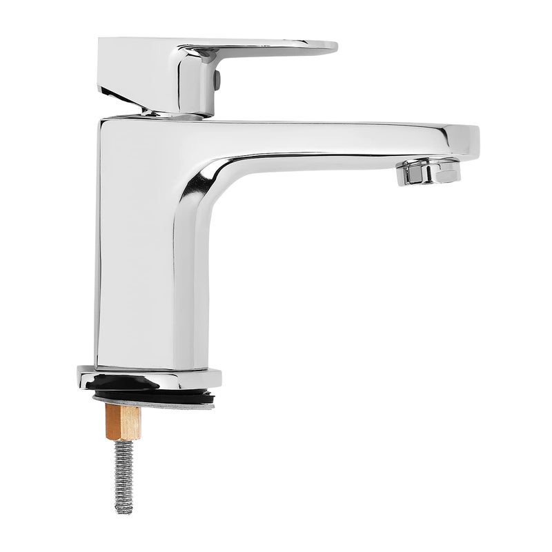 Hindware Italian Collection F340011CP Elegance Single Lever Hot and Cold Basin Mixer Brass with Chrome Finish - Image 4