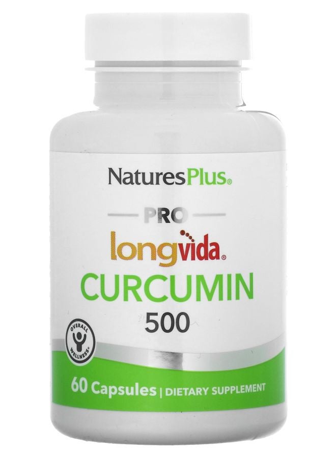 Pro Longvida Curcumin 500 mg 60 Capsules