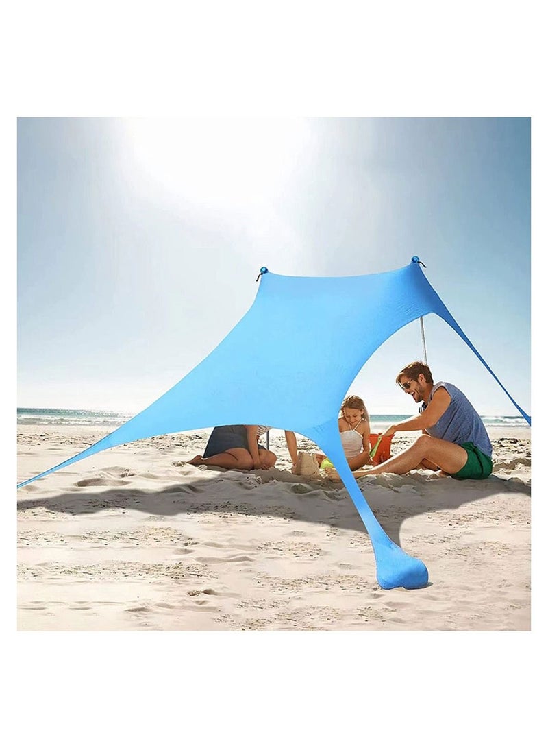 ظل خيمة الشاطئ مضاد للأشعة فوق البنفسجية حوالي 3 أمتار مظلة شاطئ مناسبة - Image 2