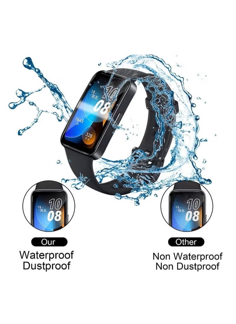 Generic 4-Piece 3D Screen Protector For Huawei Band 8  - Image 4