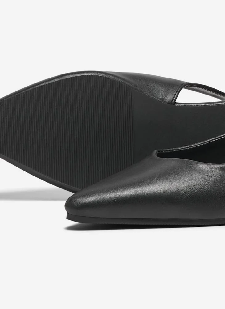 ONLY Onlaura-2 Pu Slingback Ballerinas