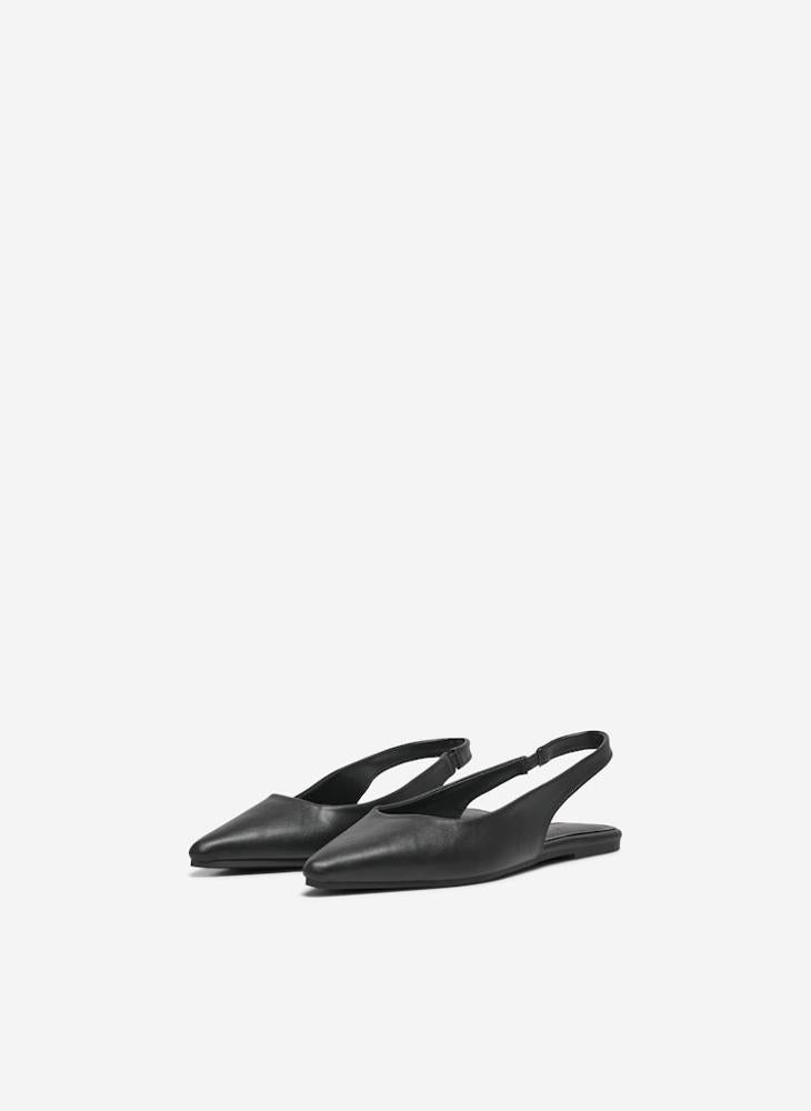 ONLY Onlaura-2 Pu Slingback Ballerinas  - Image 3