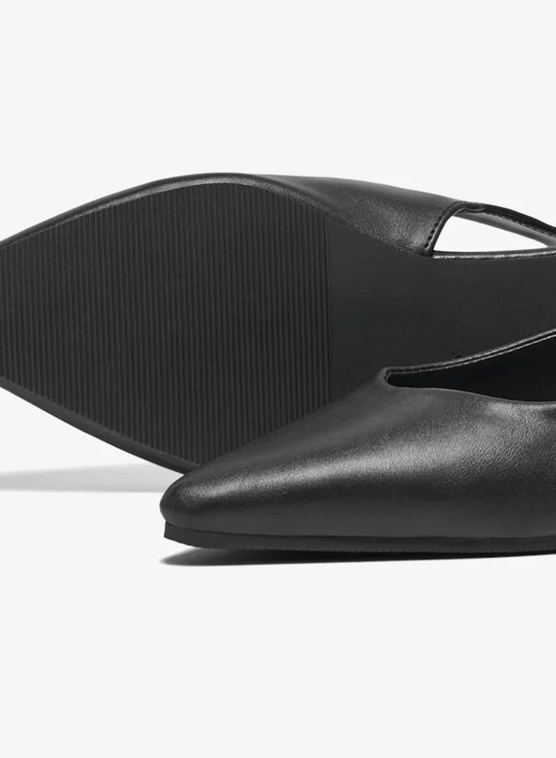 ONLY Onlaura-2 Pu Slingback Ballerinas
